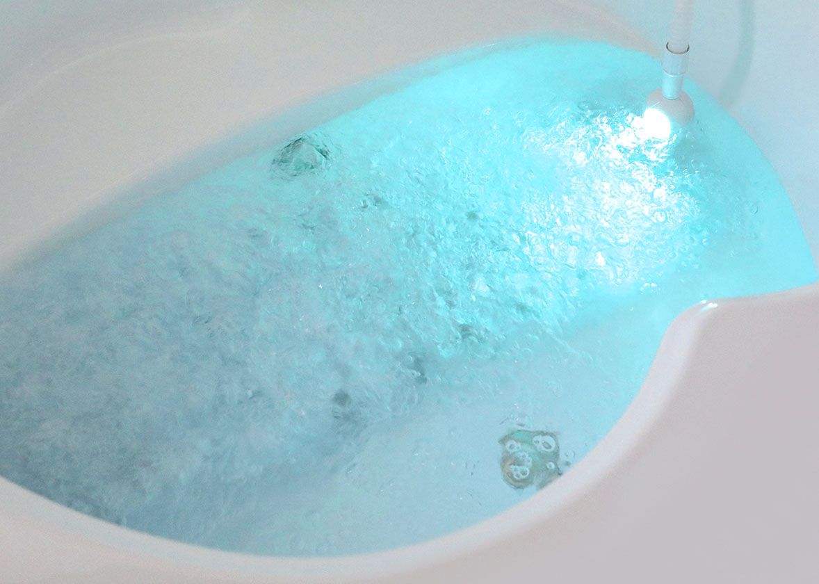 Wellcare hydrotherapy bath light color therapy
